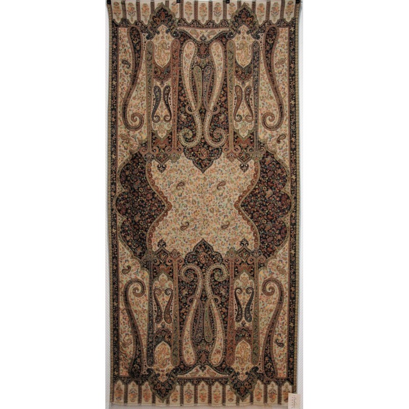 Cashmere Kani fra Kashmir - Brun/beige