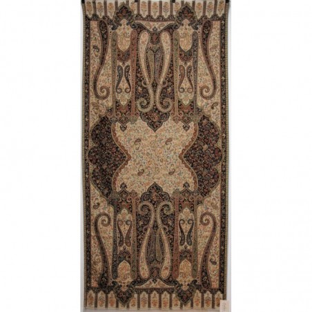 Cashmere Kani fra Kashmir - Brun/beige