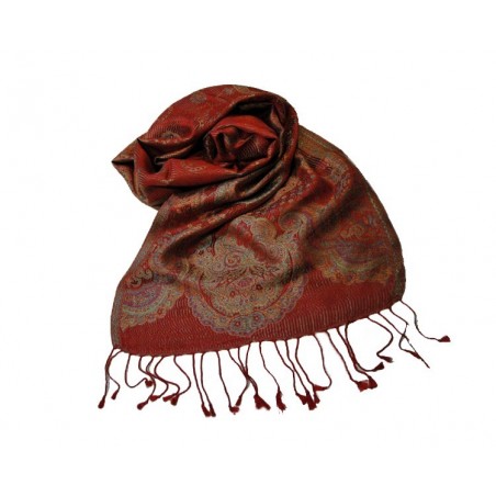 Silkeskjerf, Rød, lilla