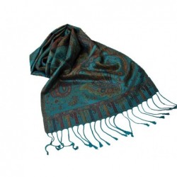 Silkeskjerf, Turkis, lilla